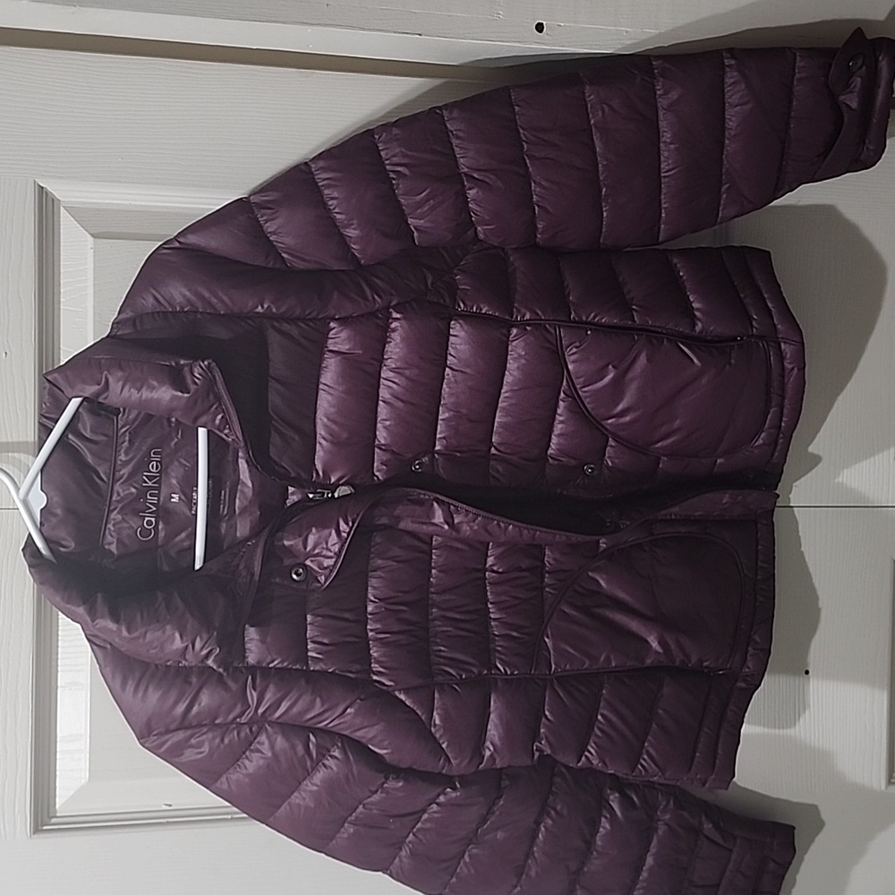 Calvin Klein packable lightweight‎ premium down jacket size medium